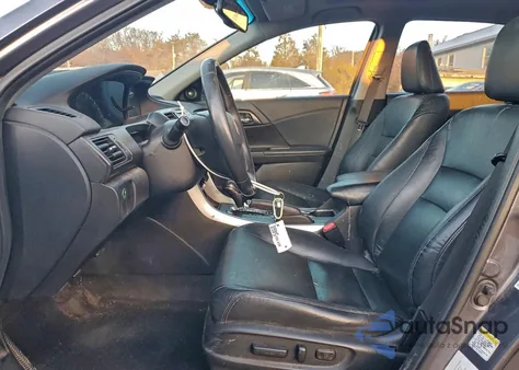 2014 Honda Accord Hybrid Exl from USA, damaged, VIN 1HGCR6F58EA008018